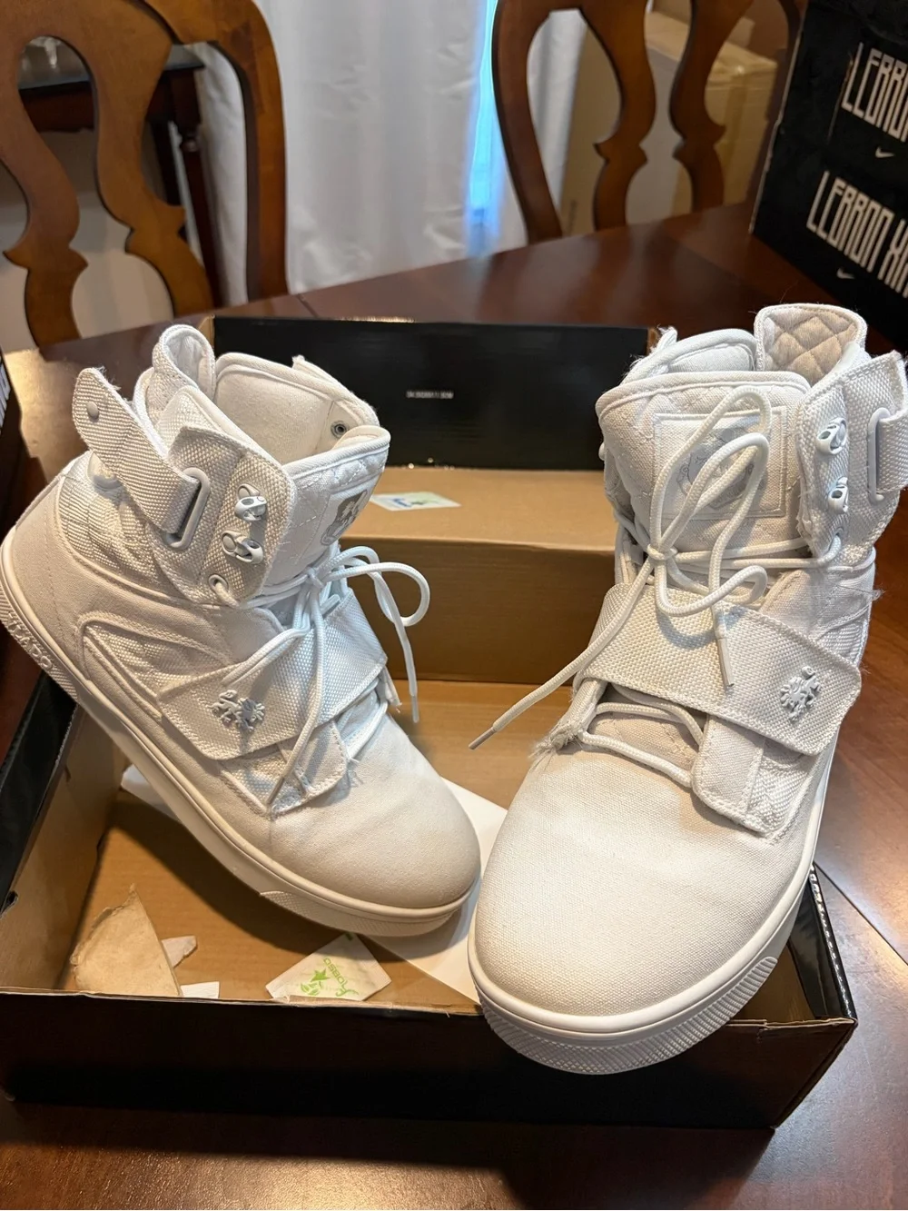 Nike Vlado Footwear Atlas II - High-Top Sneakers - White Mono